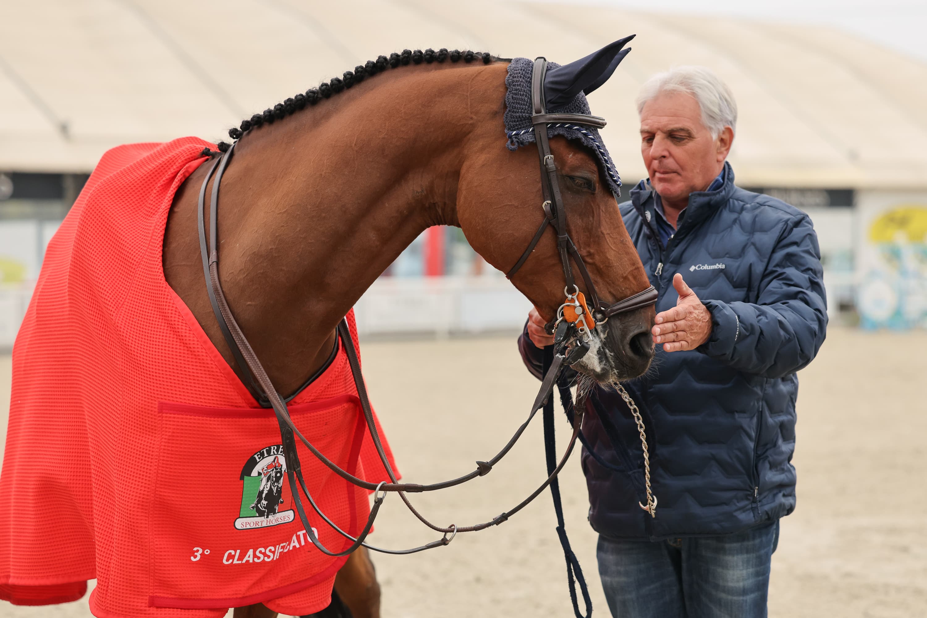 Franco con un cavallo di Etrea